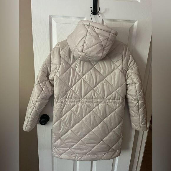 Sebby Collections Women’s Puffer Cream Colored Jacket Size S - Picture 4 of 8